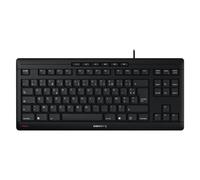 CHERRY STREAM CLAVIER TKL - Clavier - USB - AZERTY - Français - commutateur : CHERRY SX - noir