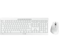 CHERRY Stream Comfort radio Kit souris + clavier allemand, QWERTZ blanc
