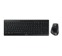 CHERRY STREAM DESKTOP COMFORT - Ensemble clavier et souris - 100% - full size - sans fil - 2.4 GHz - QWERTZ - Allemand - commutateur : CHERRY SX - noir Noir G