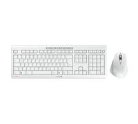CHERRY STREAM DESKTOP COMFORT - Ensemble clavier et souris - 100% - full size - sans fil - 2.4 GHz - QWERTZ - Allemand - commutateur : CHERRY SX - gris blanc