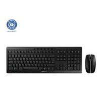 CHERRY Stream radio, sans fil Kit souris + clavier allemand, QWERTZ noir