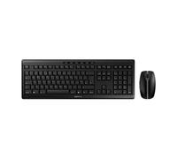 CHERRY STREAM DESKTOP - Ensemble clavier et souris - sans fil - 2.4 GHz - R.-U. - commutateur : CHERRY SX - noir