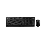 CHERRY STREAM DESKTOP Ensemble Clavier & Souris sans fil, noir, USB, AZERTY - FR