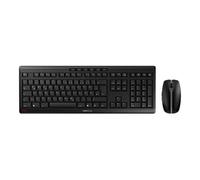 CHERRY STREAM DESKTOP RECHARGE - Ensemble clavier et souris - sans fil - 2.4 GHz - QWERTZ - Allemand - commutateur : CHERRY SX - noir
