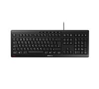 CHERRY STREAM CLAVIER - Clavier - 100% - full size - USB - QWERTY - Portugais - commutateur : CHERRY SX - noir/gris Noir G