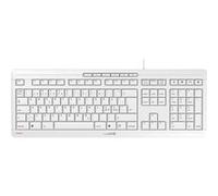 CHERRY STREAM KEYBOARD - Clavier - USB - Pan Nordic - commutateur : CHERRY SX - gris blanc G