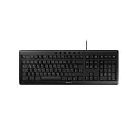 CHERRY STREAM KEYBOARD USB QWERTZ Tchèque/Slovaque, Mécanisme Ciseaux SX, 10 Touches Multimédia, Anti-éclaboussures, Câble 1.8m