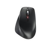 CHERRY STREAM MOUSE COMFORT - Souris - ergonomique - pour droitiers - optique - 6 boutons - sans fil - 2.4 GHz - récepteur sans fil USB - noir
