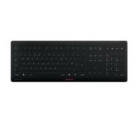 CHERRY STREAM PROTECT - Clavier - sans fil - 2.4 GHz - QWERTY - R.-U. - commutateur : CHERRY SX - noir