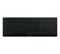 CHERRY STREAM PROTECT - Clavier - sans fil - 2.4 GHz - QWERTY - R.-U. - commutateur : CHERRY SX - noir