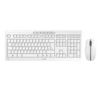 CHERRY Stream radio, sans fil Kit souris + clavier allemand, QWERTZ gris