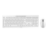 CHERRY STREAM radio, sans fil Kit souris + clavier allemand, QWERTZ gris