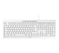 CHERRY Stream USB Clavier allemand, QWERTZ gris clair