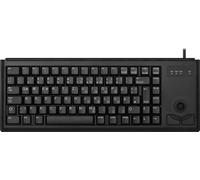 CHERRY TAS G84-4400 Corded US-Layout schwarz TRACKBALL USB