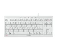 JK-8600DE-0 - Clavier, USB, blanc-gris, compact, disposition allemande