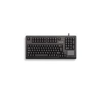 CHERRY TouchBoard G80-11900 Clavier USB QWERTZ Allemand Noir, Cherry MX Black, Touchpad, 105 Touches, Câble 1.75m