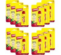 Cherry Tube Baume À Lèvres Hydratant Et Apaisant Pour Lèvres Gercées Avec Protection Solaire, Vaseline, Vitamine E Et Cire D'abeille - 12 X 10 G