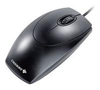 CHERRY WheelMouse - Souris - droitiers et gauchers - optique - 3 boutons - filaire - PS/2, USB - noir Noir G