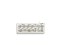 CHERRY XS G84-5200LCMFR-0 Clavier Bureau Compact AZERTY Français Gris, Interface USB + PS/2, Technologie Cherry ML, 104 Touches, Durée 20M Frappes