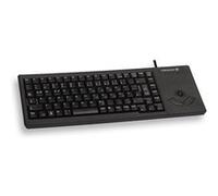 CHERRY SECURE BOARD 1.0, Disposition belge, clavier AZERTY, clavier de sécurité filaire avec lecteur intégré pour cartes à puce et cartes/tags avec interface RF/NFC, Blanc grisé
