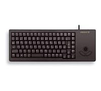 CHERRY Clavier miniature + trackball USB noir (Suisse)