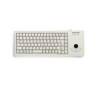 CHERRY XS Trackball clavier Universel USB Belge Gris