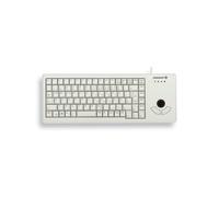 CHERRY XS Trackball clavier Universel USB QWERTZ Allemand Gris