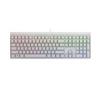 Cherry Xtfy MX 2.0S Clavier mécanique de jeu filaire avec nouveaux commutateurs MX2A (Blanc, MX2A Bleu)