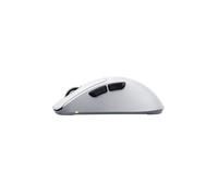CHERRY XTRFY Souris de gaming M64 Pro Wireless – Sans fil 2,4 GHz, 8K, ergonomique – Blanc