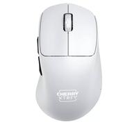 CHERRY XTRFY Souris de gaming M64 Pro Wireless – Sans fil 2,4 GHz, 8K, ergonomique – Blanc