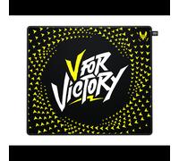 CHERRY XTRFY Tapis de souris gaming GP5 L – Speed-Pad lisse – Vitality Black