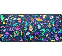 Xtrfy GP5, Tapis de souris XL en tissu, (920 x 400 x 3 mm), speed-pad lisse pour la précision, rebords cousus base antidérapante, lavable en machine, Fiesta Edition