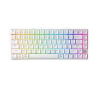CHERRY XTRFY K33 Clavier de jeu compact sans fil, 75 % Mem-Mechanical - Multi-appareils - Bluetooth - 2,4 GHz et mode filaire - Éclairage RVB - IP54 - Résistant à la poussière et aux éclaboussures