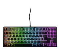 CHERRY XTRFY K4V2 - Clavier - RGB - 80% - TKL - backlit - USB - QWERTZ - Allemand - commutateur : CHERRY MX2A Red - noir Noir G
