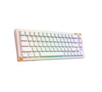 CHERRY XTRFY K5 Pro TMR Clavier de jeu filaire compact, magnétique et commutateurs MK Crystal personnalisables, hot-swap, déclencheur rapide, snapkey, amortissement du son, 8000 Hz, blanc