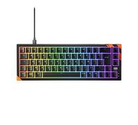 Cherry XTRFY K5 Pro TMR Compact - Clavier Gaming Filaire Magnétique, Switches MK Crystal Personnalisables, Hot-Swap, Rapid Trigger, SnapKey, Atténuation du Son, 8000 Hz, Disposition FR (AZERTY), Noir