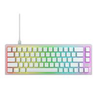 CHERRY XTRFY K5V2 - Clavier - 65% - compact - rétroéclairage - QWERTY - US - commutateur : CHERRY MX2A Red (échangeable à chaud) - blanc