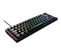 CHERRY XTRFY K5V2 Compact, Clavier de gaming mécanique, format 65 %, Disposition allemande (QWERTZ), Clavier Hot-Swap, CHERRY MX2A RED Switches, Noir