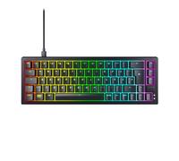 CHERRY Clavier gaming mécanique XTRFY K5V2 – 65% QWERTZ Hot-swap – CHERRY MX2A Red – Noir