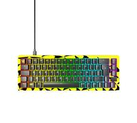 CHERRY XTRFY K5V2 Compact, Clavier Mécanique Gaming au Format 65%, Disposition Française (AZERTY), Hot Swap, Interrupteurs Cherry MX2A Red, Édition Vitality