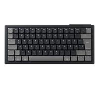 Cherry XTRFY K63W Pro Compact Ultra-Wideband, Clavier de jeu mécanique 70 % profil bas, connexion UWB sans fil, 8000 Hz, commutateurs MX LP 2.0 RED, rechargeable, disposition allemande (QWERTZ), noir