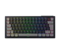 Cherry XTRFY K63W Pro Compact Ultra-Wideband, Clavier de Jeu mécanique à Profil Bas 70%, connectivité UWB sans Fil, 8000 Hz, commutateur MX LP 2.0 Red, Rechargeable, Disposition PN (QWERTY), Noir