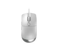 CHERRY XTRFY - Souris gaming filaire XTRFY M50 - Légère, ergonomique, 5 profils, USB-A - Blanc
