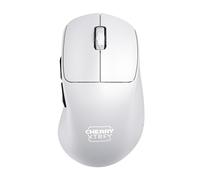 CHERRY XTRFY M64 Pro Wireless, Souris de Gaming Sans Fil Ultra-Rapide, 2,4 GHz, Optimisée pour esports, Souris 8K, Forme Ergonomique avec Front Plat, Blanc