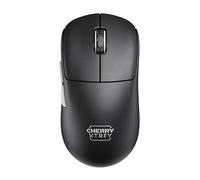 CHERRY XTRFY M68 Pro Wireless, Souris de Gaming Ultra-Rapide Sans Fil, 2,4 GHz, Optimisée pour l'Esport, Souris 8K, Forme Symétrique avec Front Plat, Noir