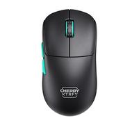CHERRY XTRFY M68 Wireless, Souris de Gaming ultralégère, sans Fil, 2,4 GHz, optimisée pour l'esport, Forme symétrique avec Front particulièrement Bas, Noire