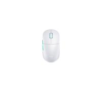 Xtrfy M8 Wireless, souris de gaming ultralégère sans fil, optimisé pour l’esport radio 2,4 GHz, avant ultra-réduit pour une précision élevée, rechargeable, Blanc