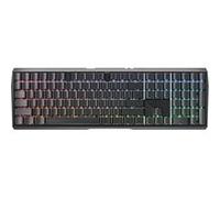 CHERRY MX 3.0S Wireless, Clavier de Jeu Mécanique sans Fil, Disposition Allemande (QWERTZ), Connexion Bluetooth, 2,4 GHz et Filaire, Commutateurs MX2A Red, Noir