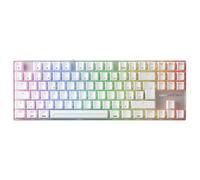 CHERRY XTRFY MX 8.2 PRO - Clavier - TMR - 80% - TKL - backlit - sans fil - Bluetooth 5.3, 2.4 GHz, USB - AZERTY - Français - commutateur : CHERRY MK Crystal - blanc