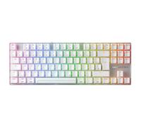 CHERRY Clavier gaming MX 8.2 Pro TMR Wireless USB, RF, Bluetooth QWERTZ Allemand Argent et Blanc